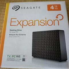 seagate 外付けHDD 4tb