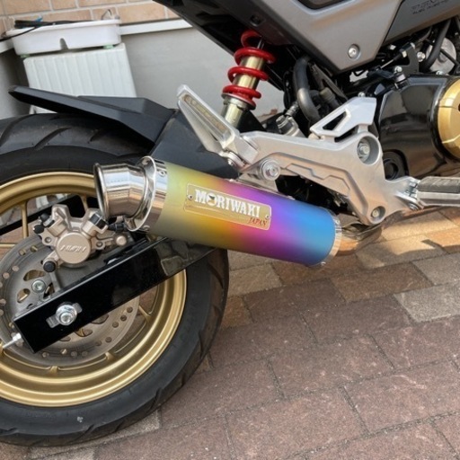 モリワキ ZERO グロム125 JC75 マフラー 美品 GROM125 HONDA