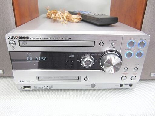 ケンウッド CD MDコンポ RD-UDA77 リモコン付き LS-UDA77 CD/MD/USB KENWOOD/札幌 北20条店