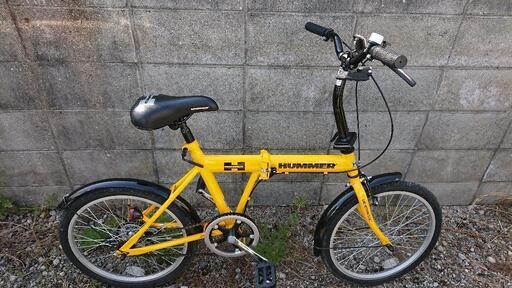 ハマー折り畳み自転車