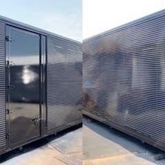 No.613 アルミバン 4ｔ 車 アルミ 箱 バイク 倉庫 トラック コンテナ 米 保管庫 物置 DIY