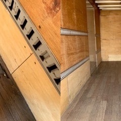 No.613 アルミバン 4ｔ 車 アルミ 箱 バイク 倉庫 トラック コンテナ 米 保管庫 物置 DIY