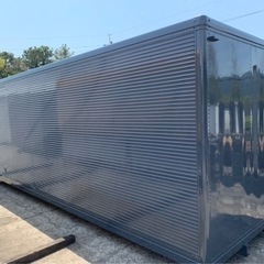 ✨新色 グレー✨ No.614 アルミバン 4ｔ 車 アルミ 箱 バイク 倉庫 トラック コンテナ 米 保管庫 物置 DIY