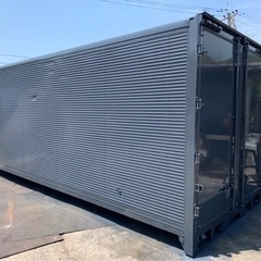 ✨新色 グレー✨ No.614 アルミバン 4ｔ 車 アルミ 箱 バイク 倉庫 トラック コンテナ 米 保管庫 物置 DIY