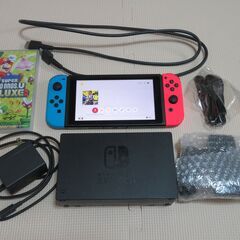 switch本体＆マリオ＆プロコントローラー＆32Gメモリー＆収...