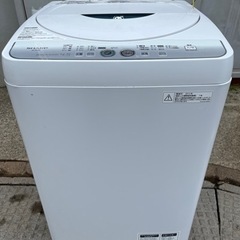2012年製 SHARP シャープ 4.5kg 全自動洗濯機 E...