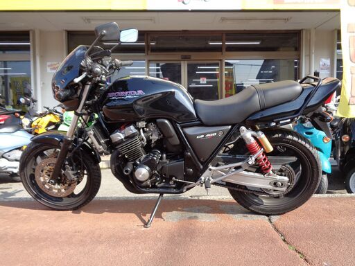 NO.4227　ＣＢ４００ＳＦバージョンＲ　水冷４サイクルＤＯＨＣ１６バルブ４気筒４００ｃｃ　ブラック　☆彡