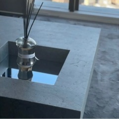 センターテーブル　Center Table テールド　石　ストーンテーブル