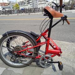 ♪ジモティー特価♪６，９８０円（税別）２０型折り畳み中古自転車　...