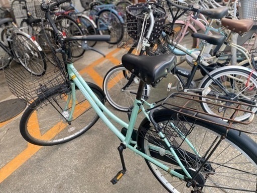 自転車　タイヤ交換済み