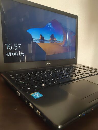 綺麗　ACER 4世代CPU搭載　高速SSD120G搭載　メモリ4G CD/DVD/読み書き　薄型スリムモデル　カメラ内蔵　大画面15.6インチ　薄型スリムモデル　カメラ内蔵　USB3.0 Wifi対応