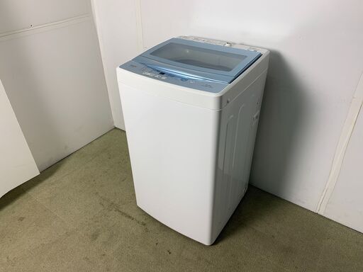(220419)　アクア　全自動電気洗濯機　AQW-GS50F　5.0kg　2017年製