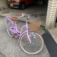 自転車を差し上げます。
