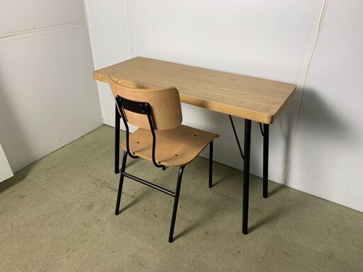 (220419)【30％値下げ】　ニトリ　フリーデスク・チェアセット　アウロス　机　椅子　テーブル