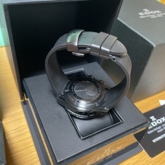 正規品エドックスクロノオフショア1 クロノグラフ 500m防水 メンズ 01114-37N-BUIN