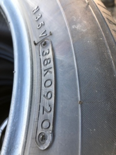 車のパーツ 235/50R18 高年式 深溝 アルファードヴェルファイア LS等に