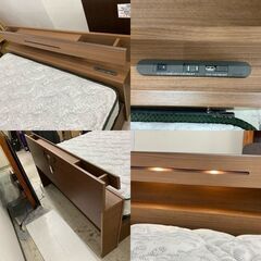 【愛品館 江戸川店】Serta ワイドダブルリフトアップベッド ID:153-018034-007