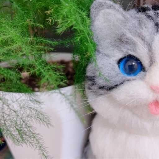 羊毛フェルト猫ちゃん
