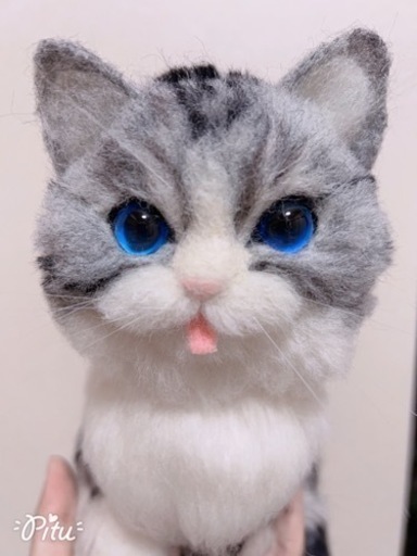 羊毛フェルト猫ちゃん