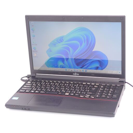 最新Windows11 中古良品 日本製 ノートパソコン 富士通 A573/GX 新品SSD Wi-Fi有 第3世代 Core i5 4GB DVDRW 無線 Bluetooth Office