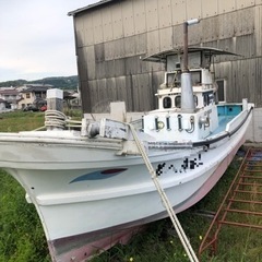 【ネット決済】漁船　ディーゼル船　