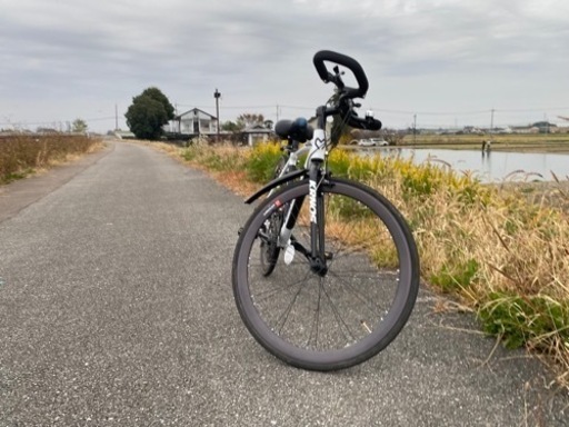 カノーバー(CANOVER) クロスバイク 自転車 21段変速 エアロチューブ