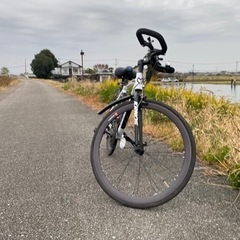 カノーバー(CANOVER) クロスバイク 自転車 21段変速 エアロチューブ アルミフレーム CAC-028 KRNOS