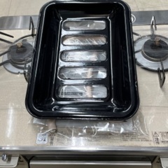 J1013 ココットシリーズ Rinnai リンナイ 都市ガス用 ガステーブル ガスコンロ RTS65AWK14RG-CR 右側強火仕様 2019年製 ココットプレート付 クリーニング済