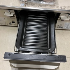 J1013 ココットシリーズ Rinnai リンナイ 都市ガス用 ガステーブル ガスコンロ RTS65AWK14RG-CR 右側強火仕様 2019年製 ココットプレート付 クリーニング済