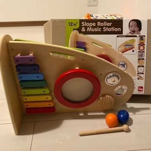 おもちゃ I'm TOY Slope Roller \u0026Music Station