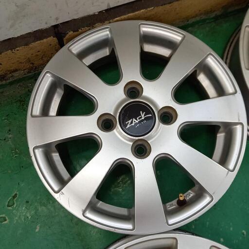 値下げ】タイヤとホイール4本セット 145/80 R13 75Q(0818?) 13inchi