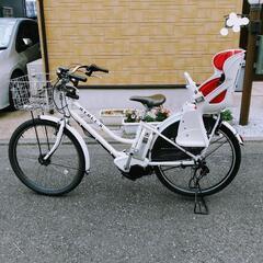 電動アシスト自転車 ブリジストン ハイディーB 前後26インチ 白