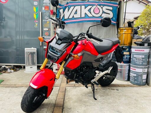 ★実動！グロム JC61後期 赤 GROM PGM-Fi 125cc スタント ウィリー練習に！ 千葉 木更津 配送可！ ローン可！ ★