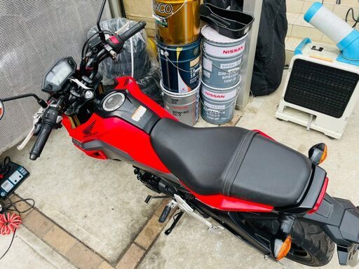 ☆実動！グロム JC61後期 赤 GROM PGM-Fi 125cc スタント ウィリー練習