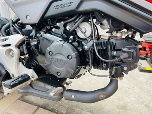 ★実動！グロム JC61後期 赤 GROM PGM-Fi 125cc スタント ウィリー練習に！ 千葉 木更津 配送可！ ローン可！ ★ ☆実動！グロム JC61後期 赤 GROM PGM-Fi 125cc スタント ウィリー練習