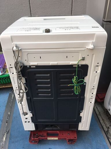 ☆中古 激安！！￥9,800！！Panasonic　パナソニック　5.0kg洗濯機　家電　NA-F50B9型　幅56cmｘ奥行57cmｘ高さ88cm　【BD123】