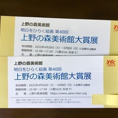 明日をひらく絵画 ◇ 第４０回 上野の森美術館 大賞展 ◇ ２枚セット