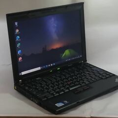 ThinkPad X200s かわいい　SSD　6G WIN10...