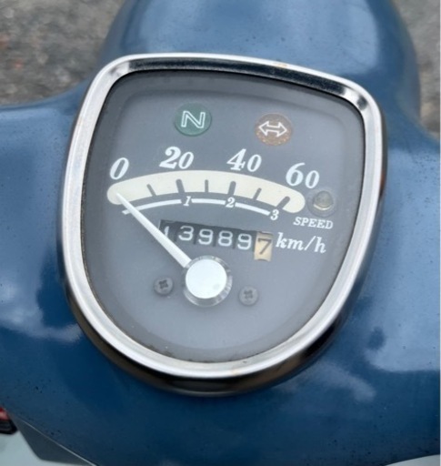 261. 動画あり リトルカブ 50周年モデル 原付 バイク 50cc 車体