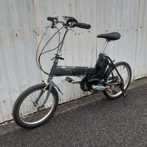 R4064電動アシスト自転車　2008年パナソニック　OFF TIME　折り畳み電動自転車