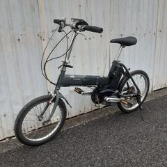 R4064電動アシスト自転車 2008年パナソニック OFF TIME 折り畳み電動自転車