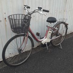 R4065電動アシスト自転車　2010年ヤマハ　PASリチウム　バッテリー　充電器　鍵1本付き　電動自転車