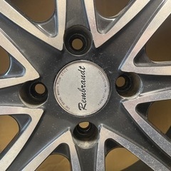 レンブラントアルミホイール17㌅5.5j+45モコワゴンR ekワゴン