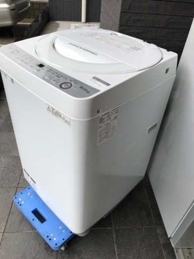 名古屋市郊外配送無料キャンペーン！！　　SHARP  6kg洗濯機　ES-GE6B