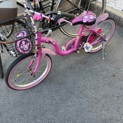 子供自転車　ミニーちゃん