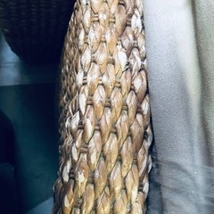 ①ET2878番定価37万円‼️■クワイエットアワーズ■バリ風■ウォーターヒヤシンス■L字型ソファ◾️