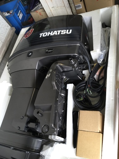 トーハツ船外機70馬力ツースト、未使用品(新品) 【公式通販】