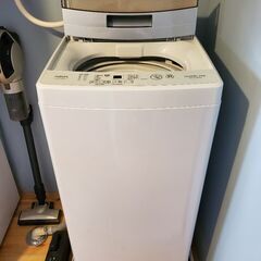 AQUA 4.5kg 単身用洗濯機　AQW-S45HBK
