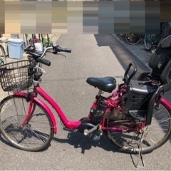 Panasonic 電動アシスト自転車 子乗せ付き