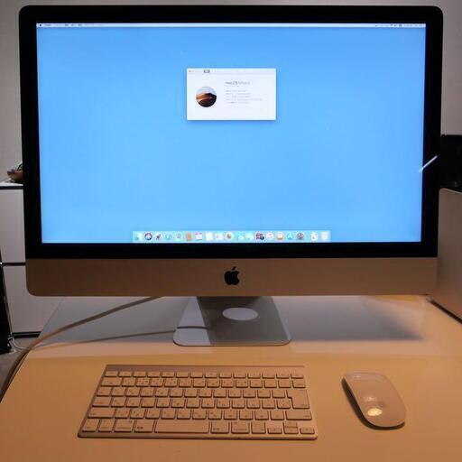 美品iMac 27インチ2013/16GB/SSD512GB
